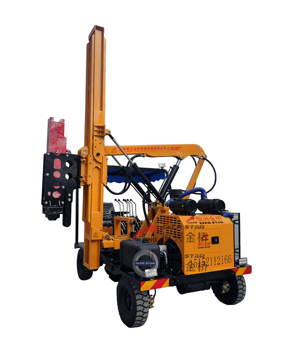 輪式四缸打樁機(jī)